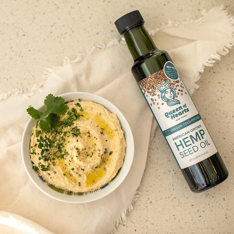 Queen of Hearts Hemp Seed Oil - Cold Pressed